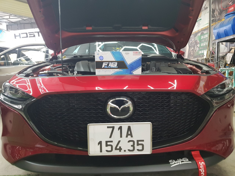 Độ đèn nâng cấp ánh sáng Độ đèn nâng cấp ánh sáng cho xe MAZDA 3 SPORT 2022 biển số 71A 154.35